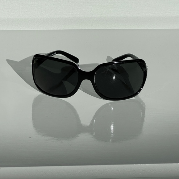 Vintage Dolce & Gabbana Women\'s Sunglass Frames Only & Case DG 6003-B Black Rare main image 6
